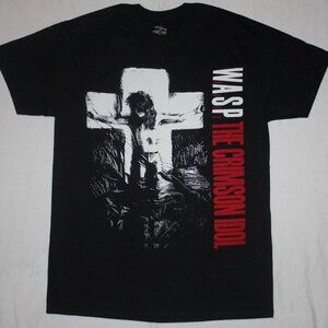 W.A.S.P. The Crimson Idol Graphic Band T-Shirt Vintage Metal Tee 90